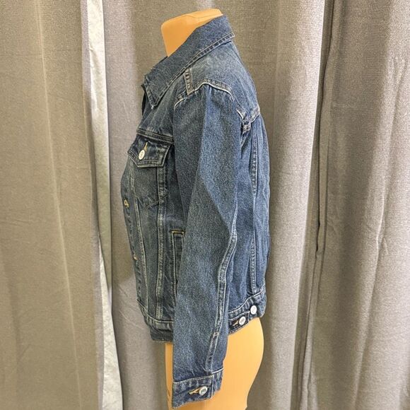 Classic Old Navy Blue Denim Kids Jacket - Picture 8 of 15